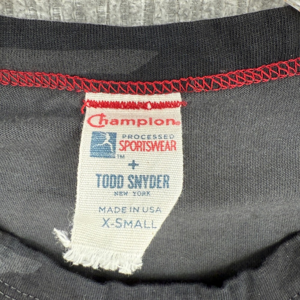 Champion Sportswear x Todd Snyder Camo T Shirt Mens XS Short Sleeve‎ Gorp Grunge - Picture 6 of 12